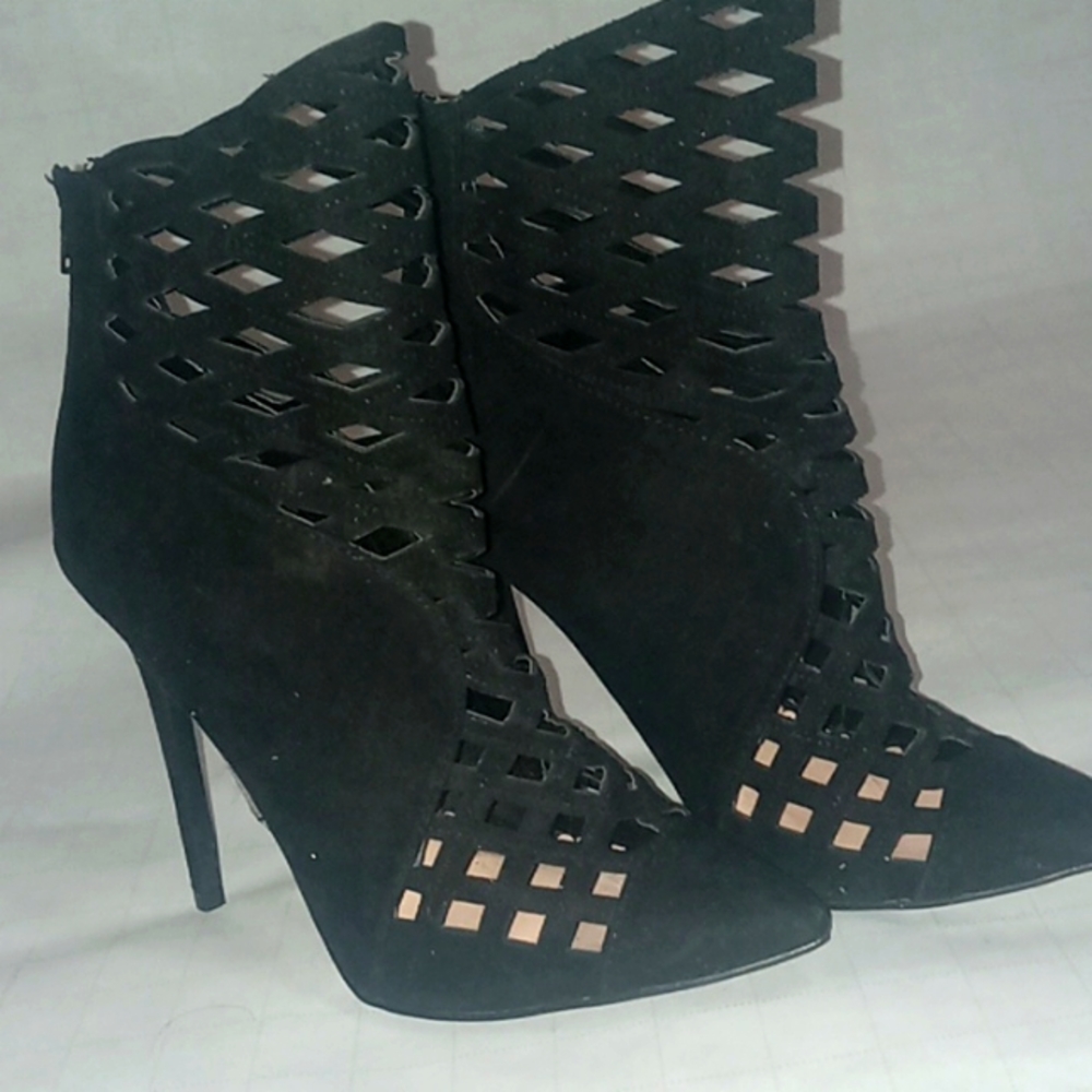 Madison Suede Spike heels